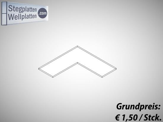 Alwo® P16 - Alu-Eckverbinder - preßblank
