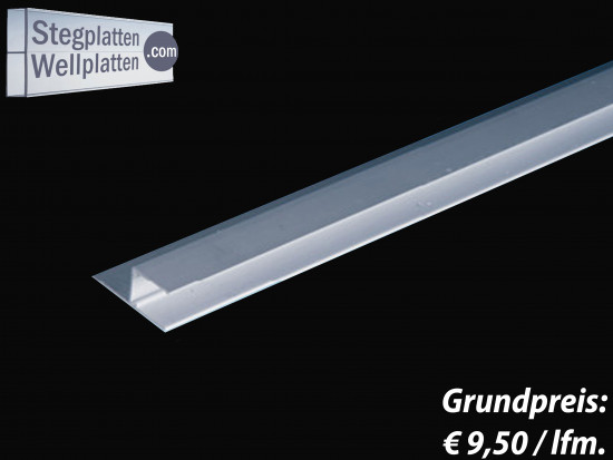 Alwo® P16 - Alu-U-Profil mit oberer Lasche - verschiedene Längen