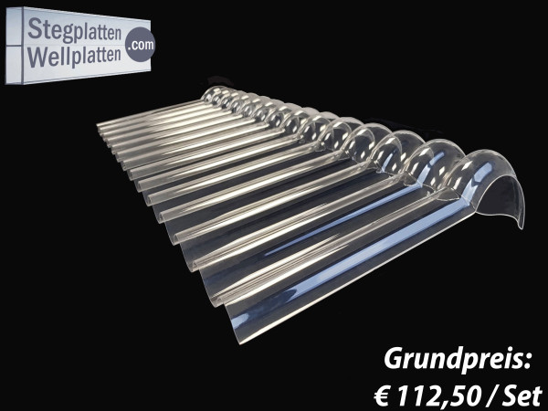 Acryl Firsthaube für PLEXIGLAS®-Wellplatten