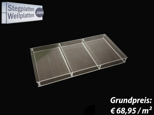 PLEXIGLAS® Alltop Die Edle, Stegdoppelplatte, no drop beidseitig